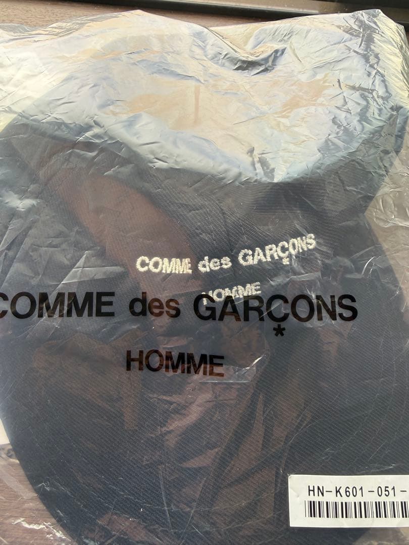 COMME des GARÇONS ブラックキャップ新品未使用