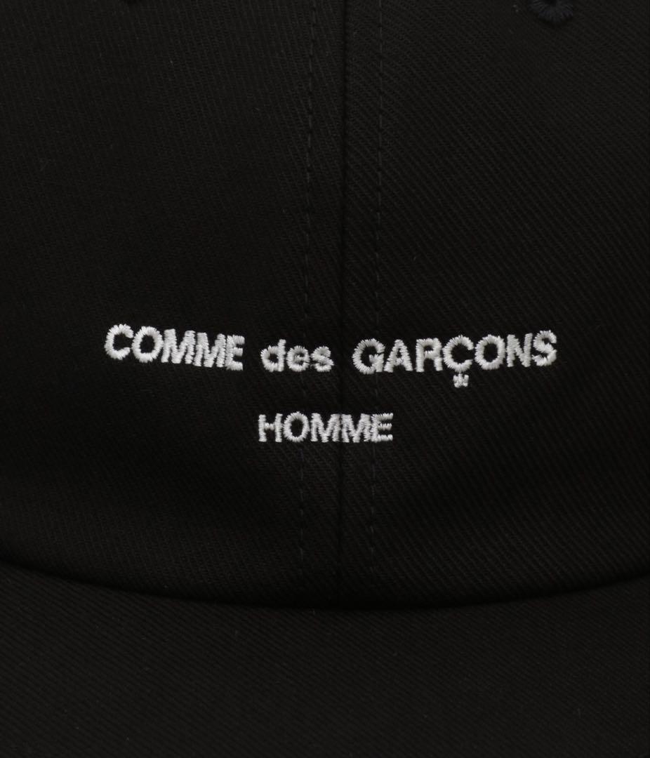 COMME des GARÇONS ブラックキャップ新品未使用
