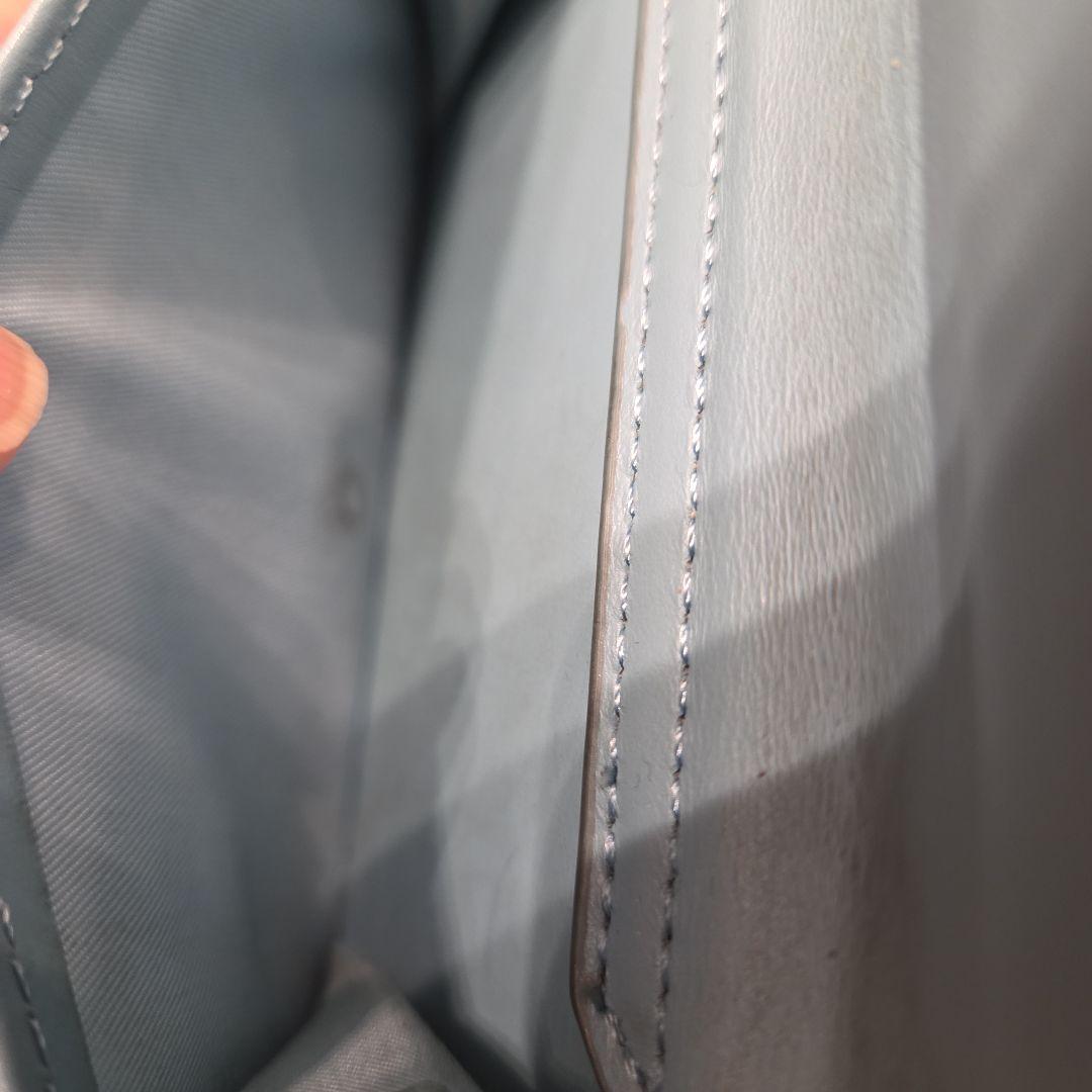 DIESEL　三つ折り財布　水色