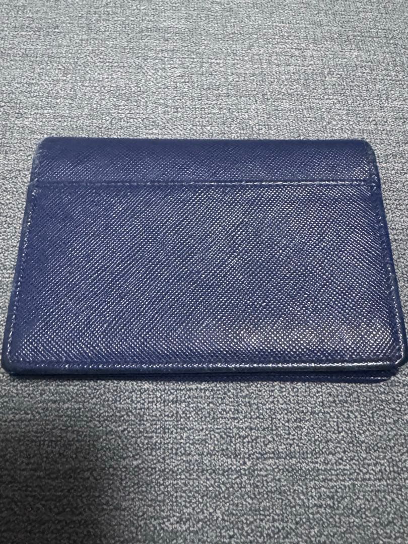 PRADA ネイビー 名刺入れ