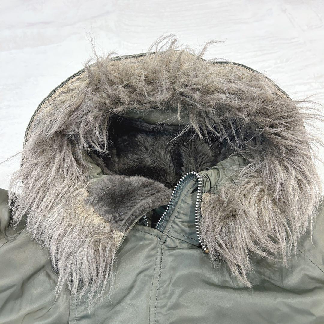 ALPHA INDUSTRIES N-3B フライトジャケット ミリタリー L