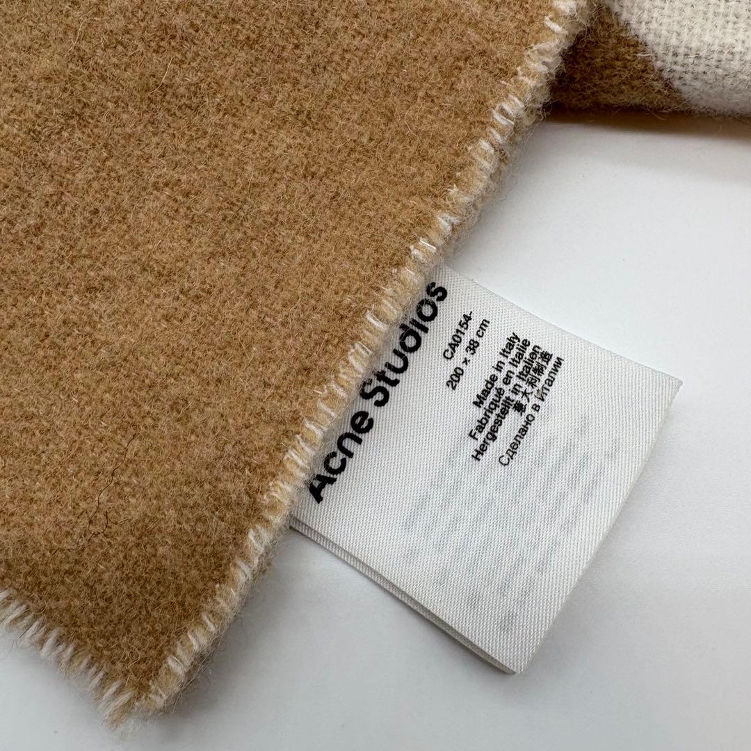 Dala　Acne studios ロゴジャガードスカーフ マフラー