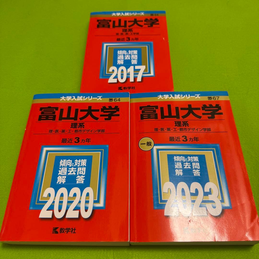 富山大学　赤本　理系　医学部　2014年～2022年 9年分