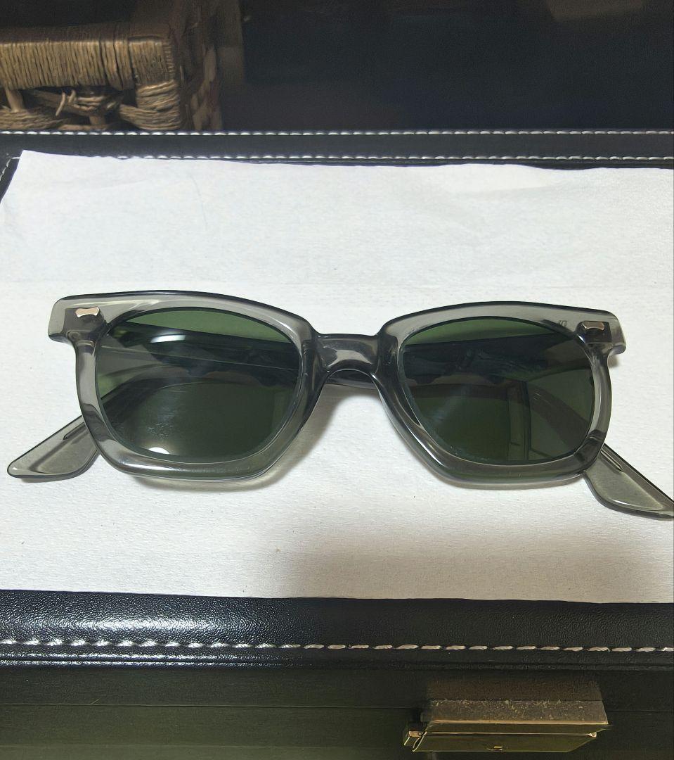 き*君様 希少60s GIグラス PI刻印 US SAFETY 度無しガラス　山