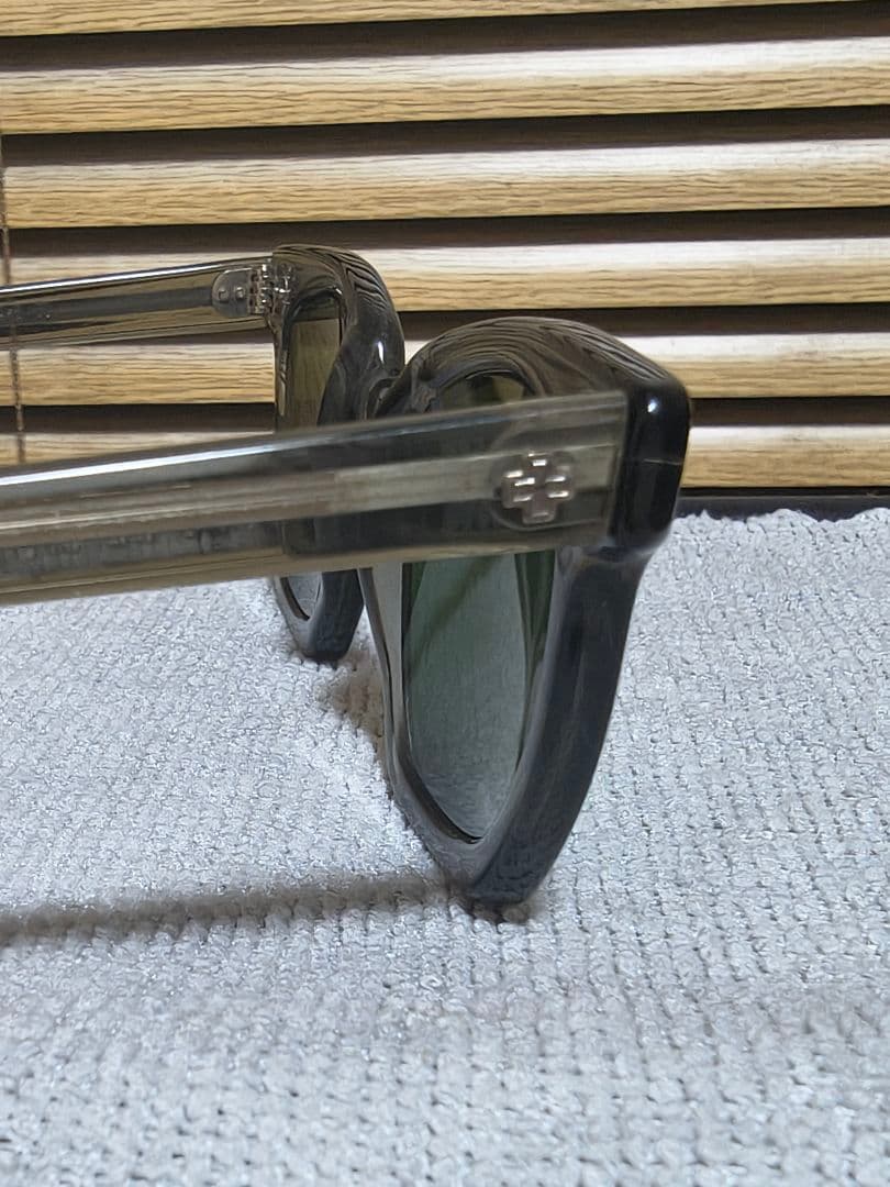き*君様 希少60s GIグラス PI刻印 US SAFETY 度無しガラス　山