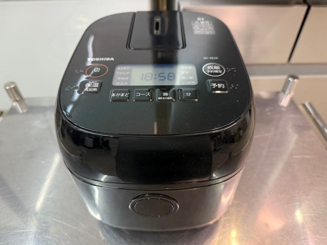 【高年式】2023年式 3合 0.54L TOSHIBA 炊飯器 RC-5E2X