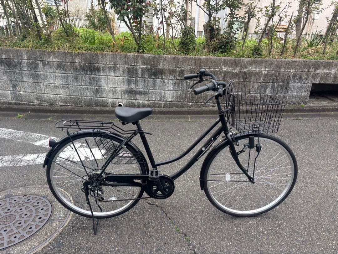 シティサイクル　　27インチ　６段ギア