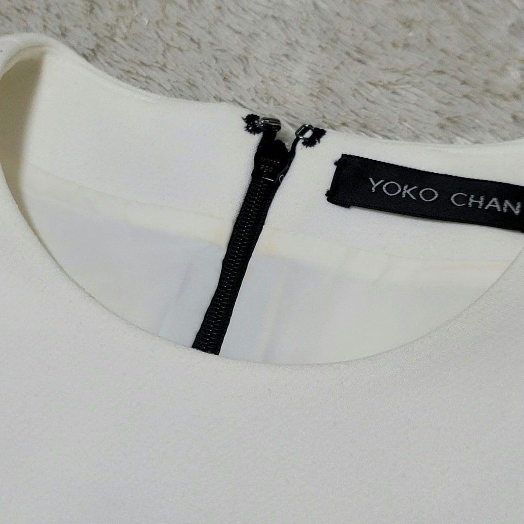 YOKO CHAN ヨーコチャン パール ワンピース フレンチスリーブ コクーン