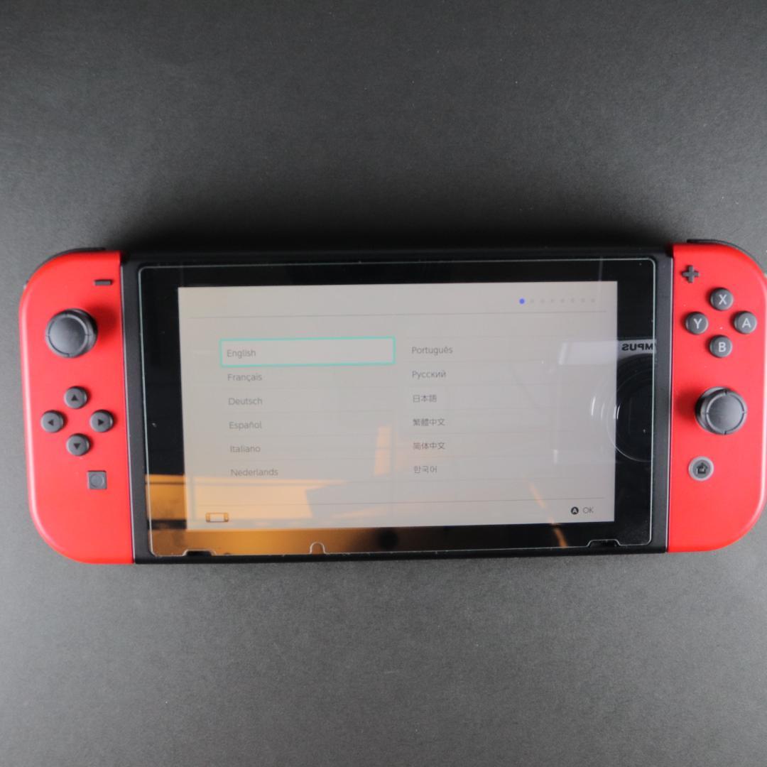Nintendo Switch 本体 箱あり スーパーマリオ 付属品なし
