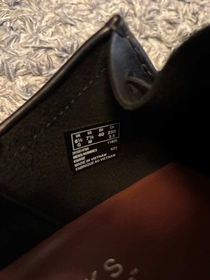 Clarks ブラック