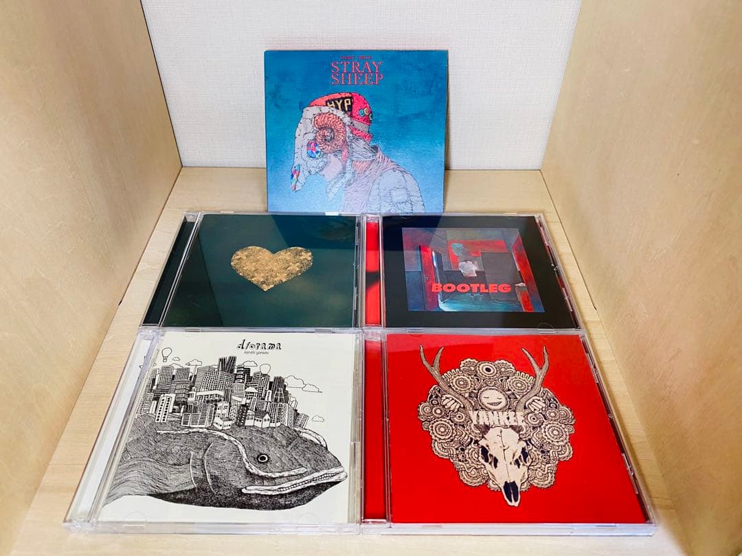 米津玄師 CD アルバム 全5枚セット ステッカー付 (DVD付あり)
