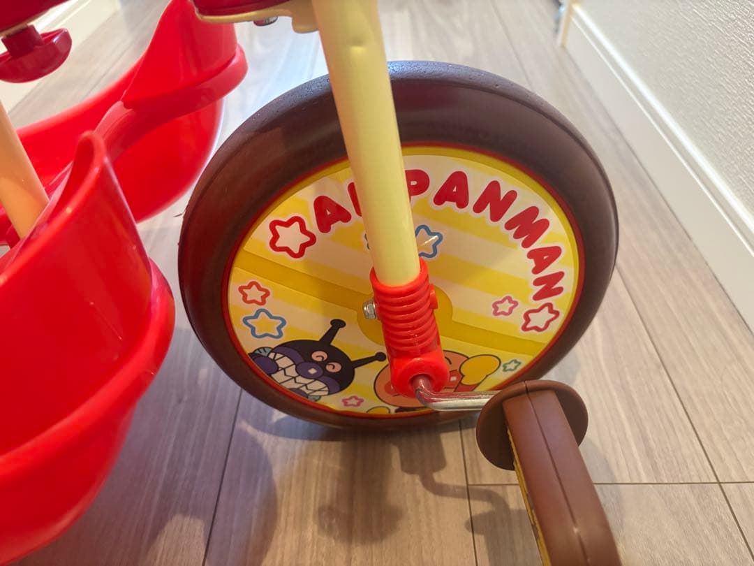 ✨ジョイパレット✨おでかけ三輪車アンパンマンSP ブザー付き