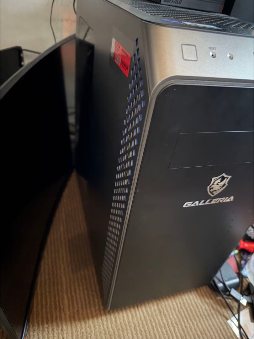 初期化済 ガレリア i7-12700 RTX3070 1TB+2TB