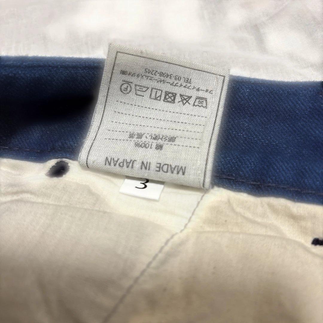 45R シャルロットパンツ　濃紺　サイズ30 ストレートデニムパンツ