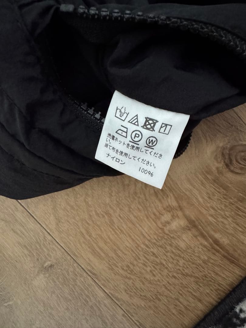 ISSEY MIYAKE MEN フード付き ブラックモッズコート