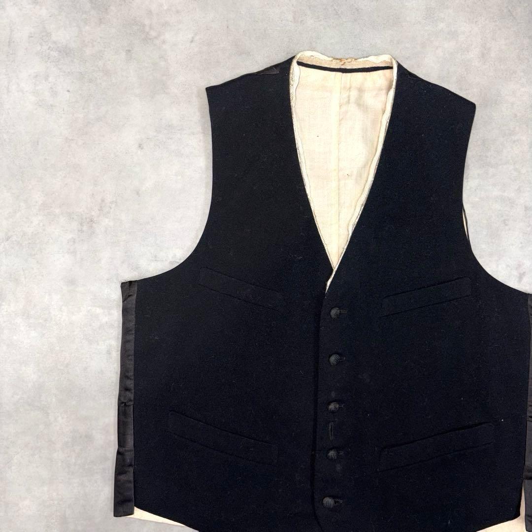 1910s~1930's Euro Vintage Buckle Vest レア