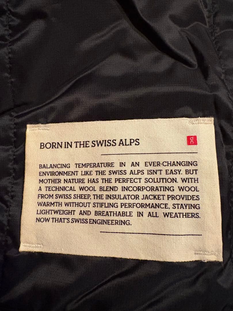 On insulator jacket オン インサレーター 144.01441