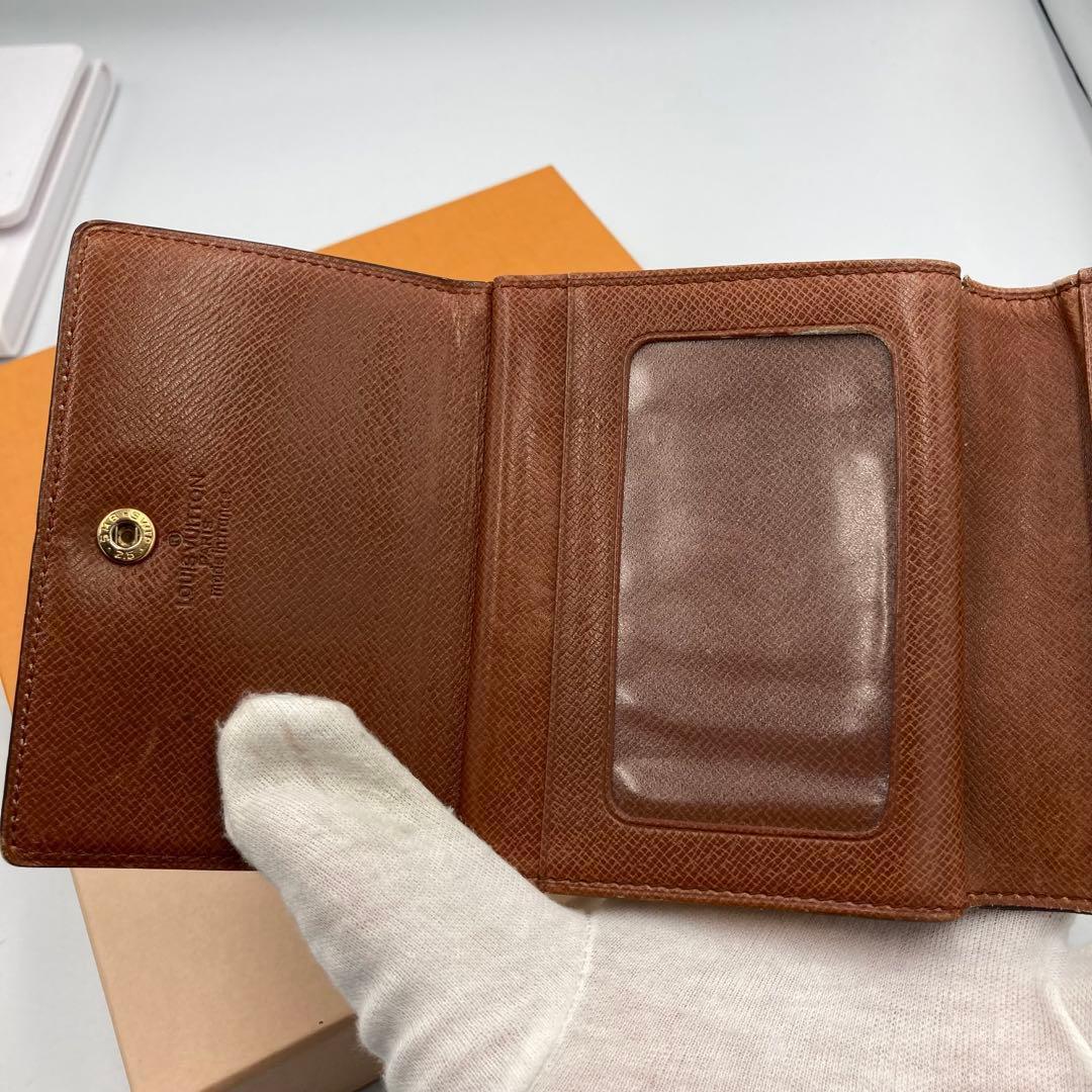 ！美品！　ルイヴィトン　折り財布　モノグラム　がま口　38A