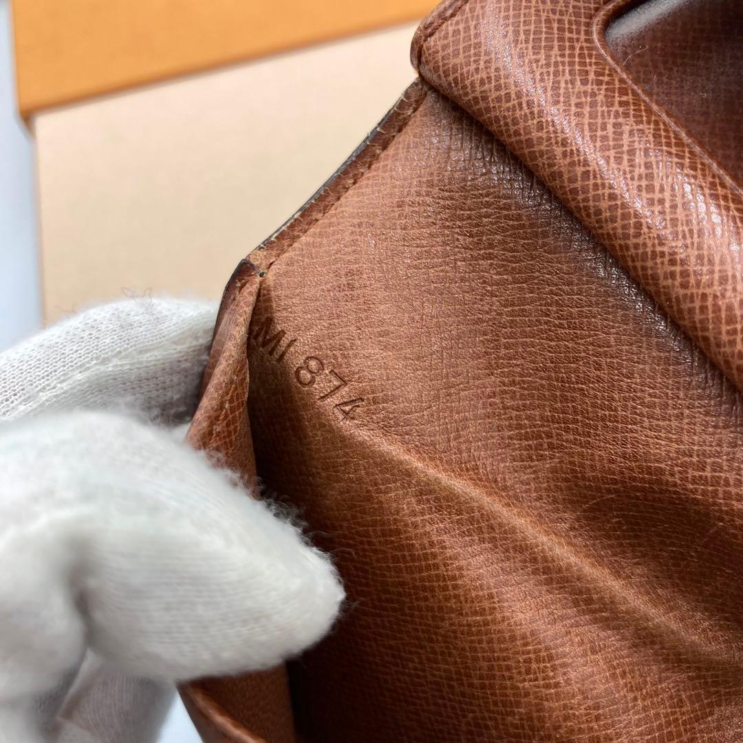 ！美品！　ルイヴィトン　折り財布　モノグラム　がま口　38A