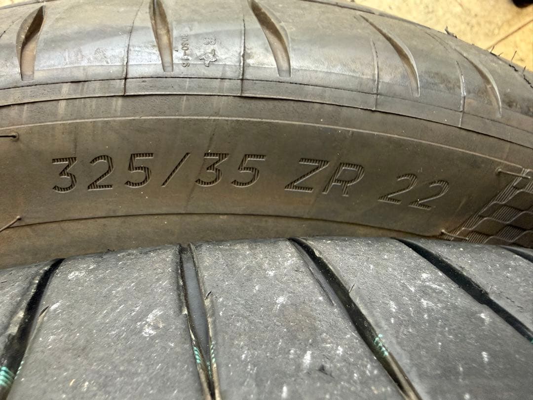 新車外し タイヤ ミシュラン 285/40R22 325/35R22 MOタイヤ