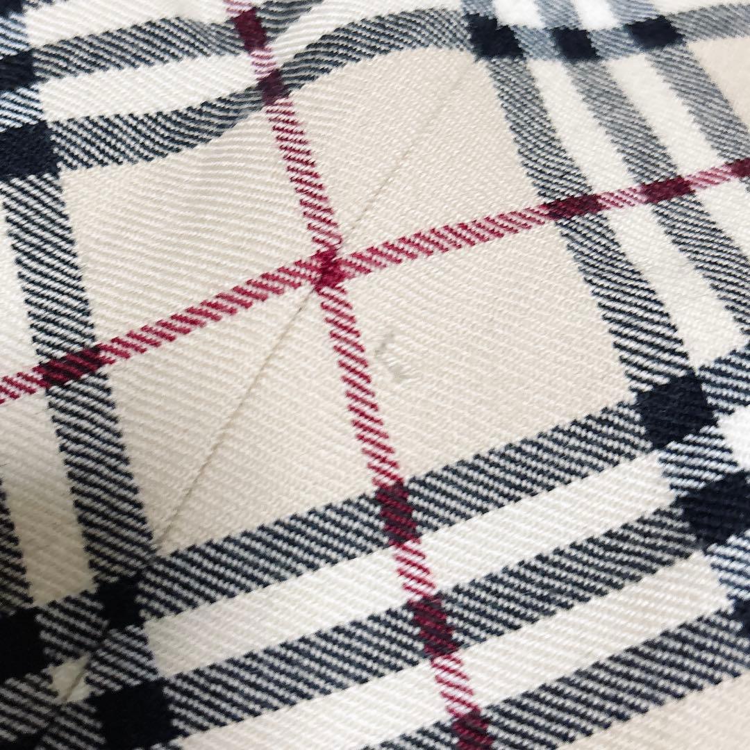 BURBURRY ワンピース ノバチェック ホースロゴ 刺繍 ノースリーブ 38