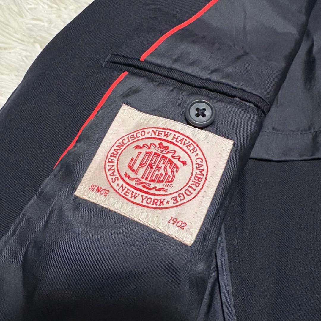 【美品】『J.PRESS』金ボタン ウール ジャケット 紺ブレ