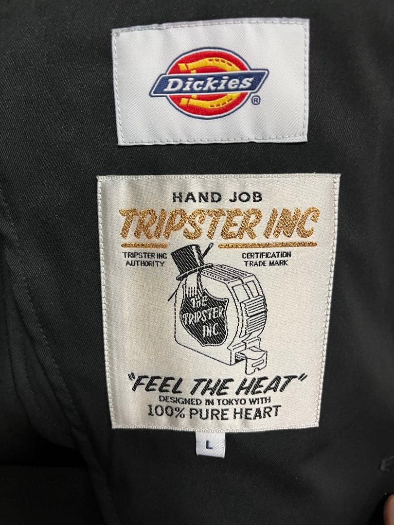 Dickies × TRIPSTER SUIT 25SS BEAMS BLACK