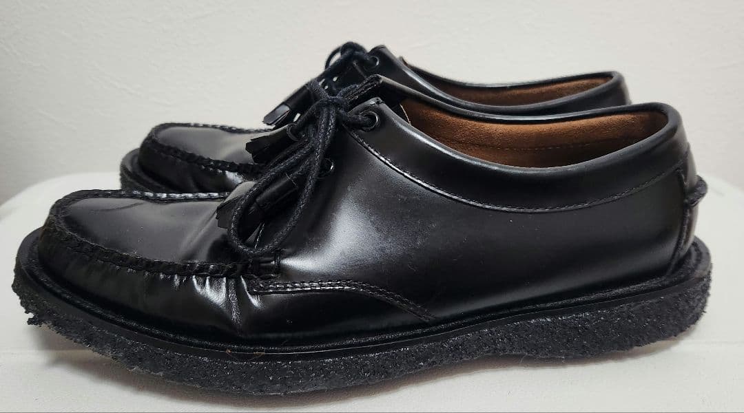 G.H.BASS TIE CREPE タッセル モック 革靴