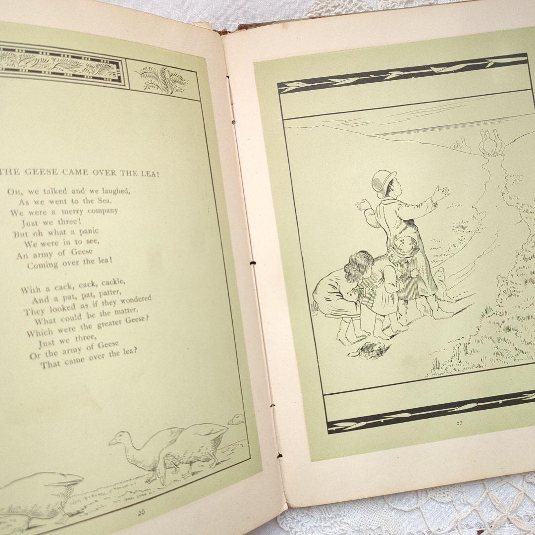 稀少1880年アンティーク絵本 児童書 洋書古書ヴィクトリアンジャンクジャーナル