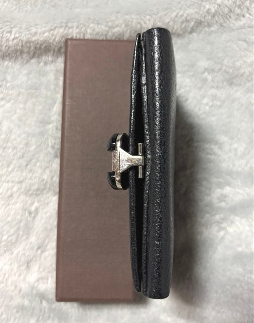 GUCCI 二つ折り財布 ブラック 美品 男女兼用 グッチ