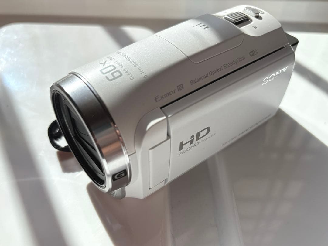 SONY HDR-CX680 ホワイト ビデオカメラ 動作確認済