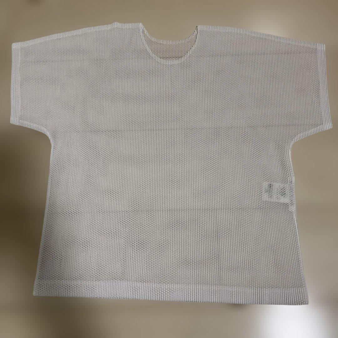 PLEATS PLEASE 半袖カットソー サイズ3 メッシュトップス