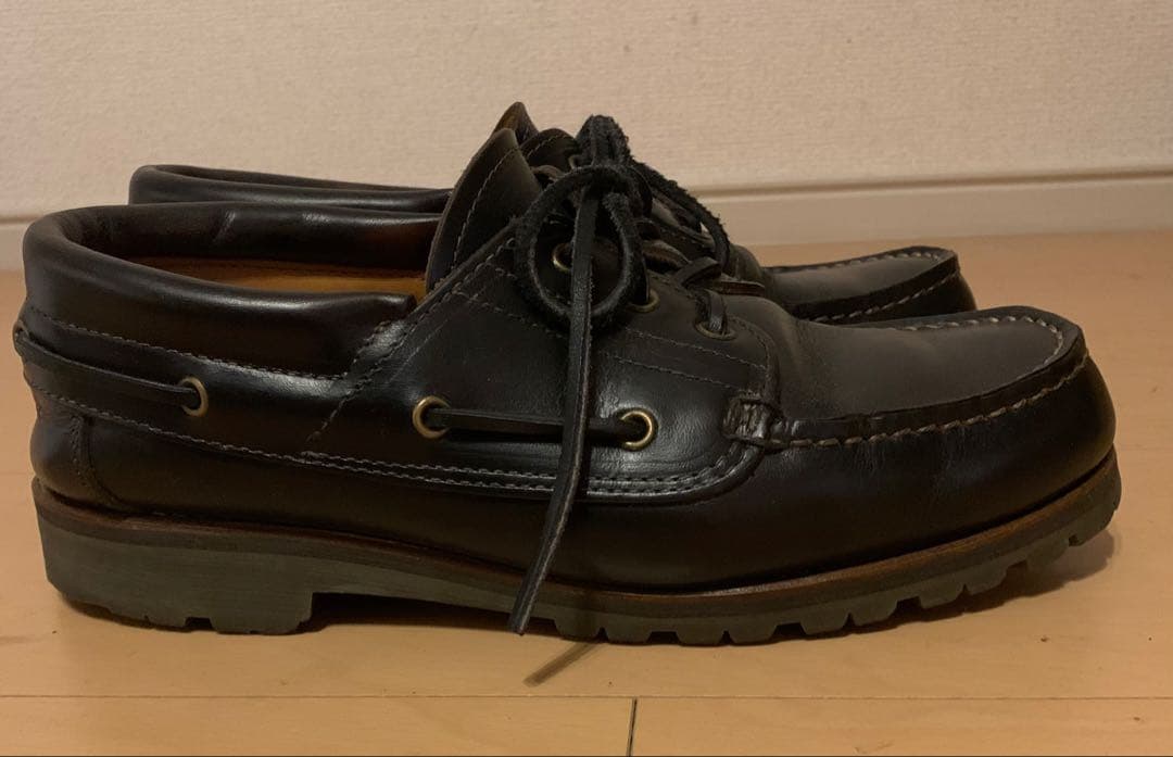 シ*ケ様 DANNER デッキシューズレザーシューズ D6900 6 1/2 2