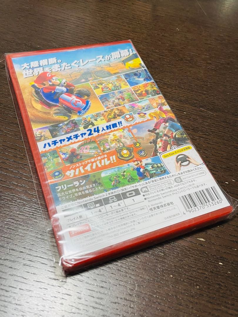 【未開封】マリオカート ワールド　Switch 2 ソフト