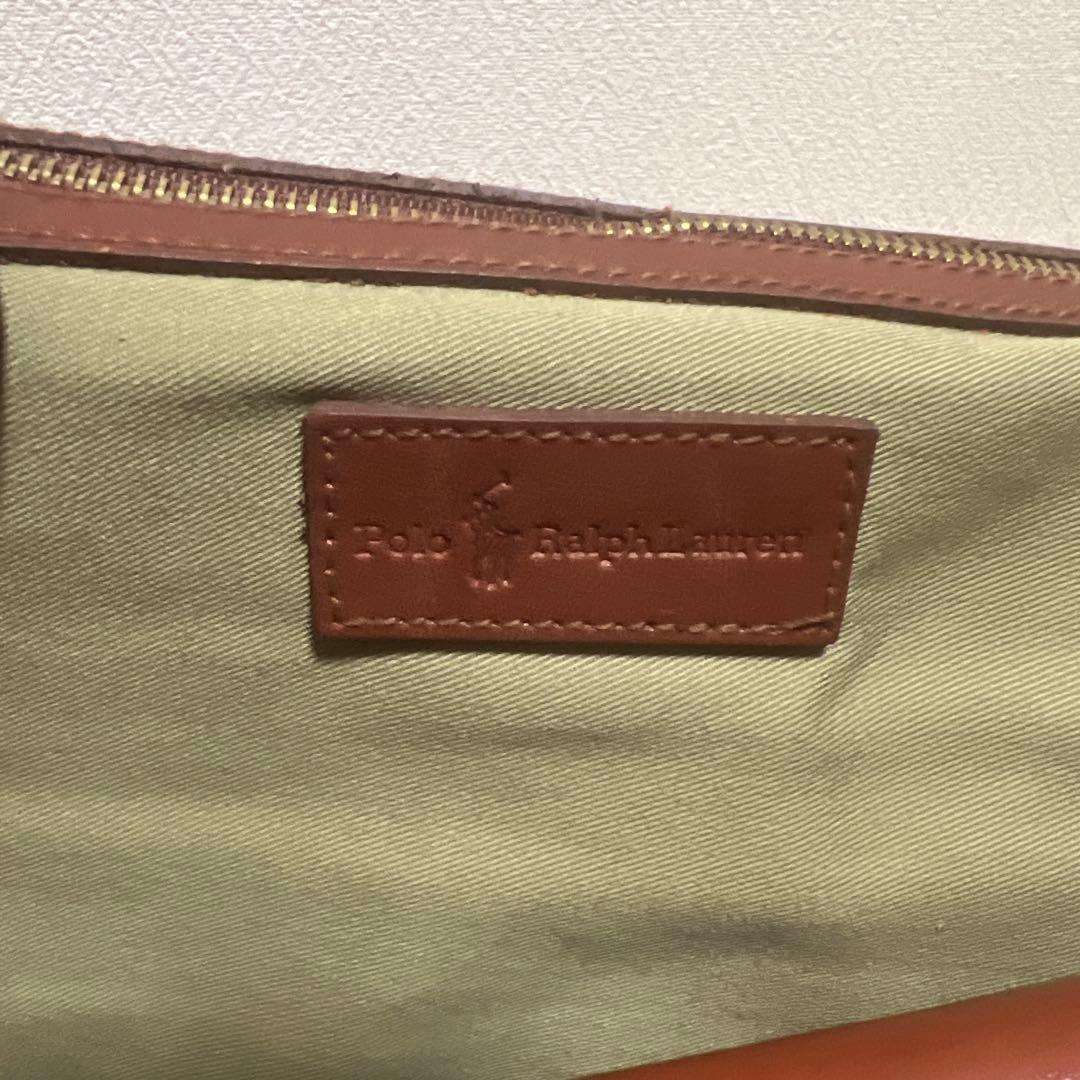 希少品　ラルフローレン　ボストン　ドクターバッグ　ダレス　ブラウン　大容量