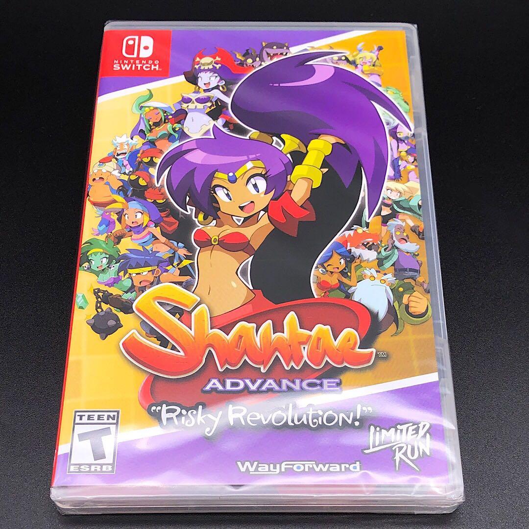Nintendo Switch Shantae Advance Risky Revolution switch