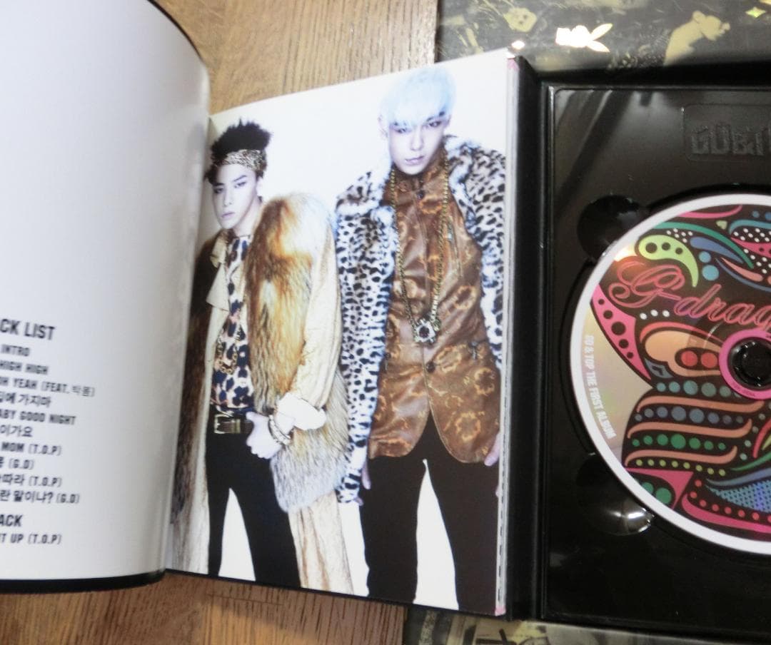 G-Dragon TOP ファースト　アルバム　CD　フォトブック　メモ帳×２