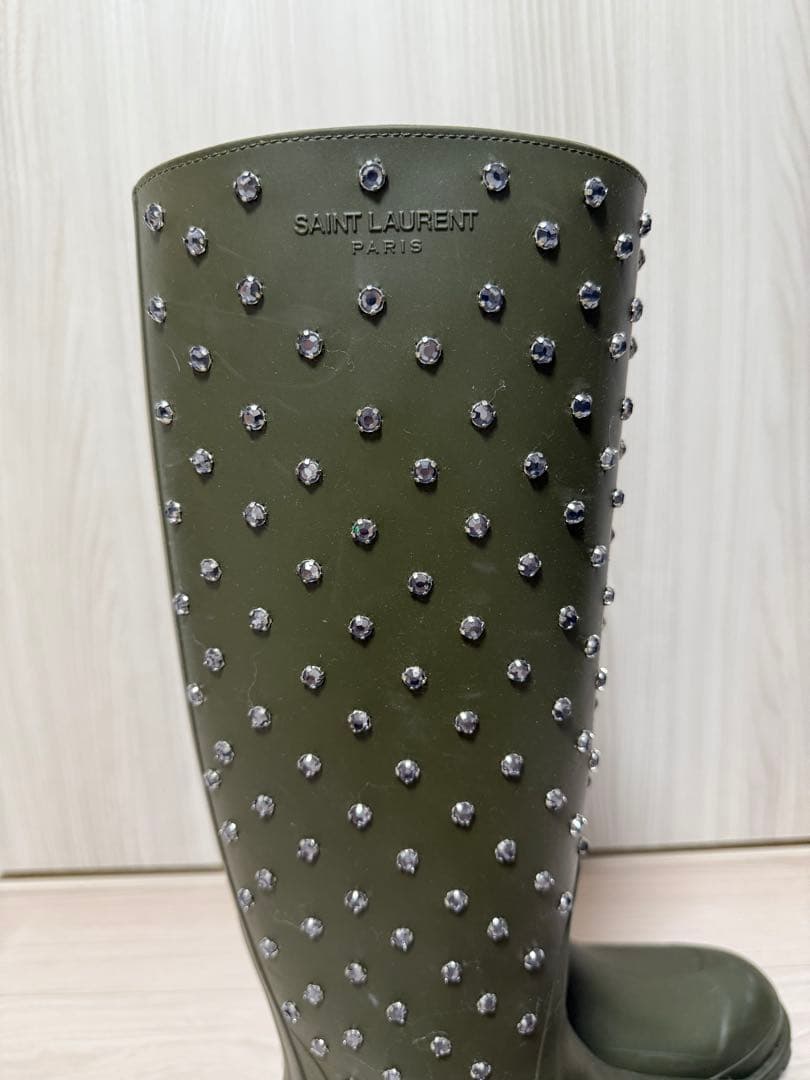 【Saint Laurent】長靴、レインブーツ