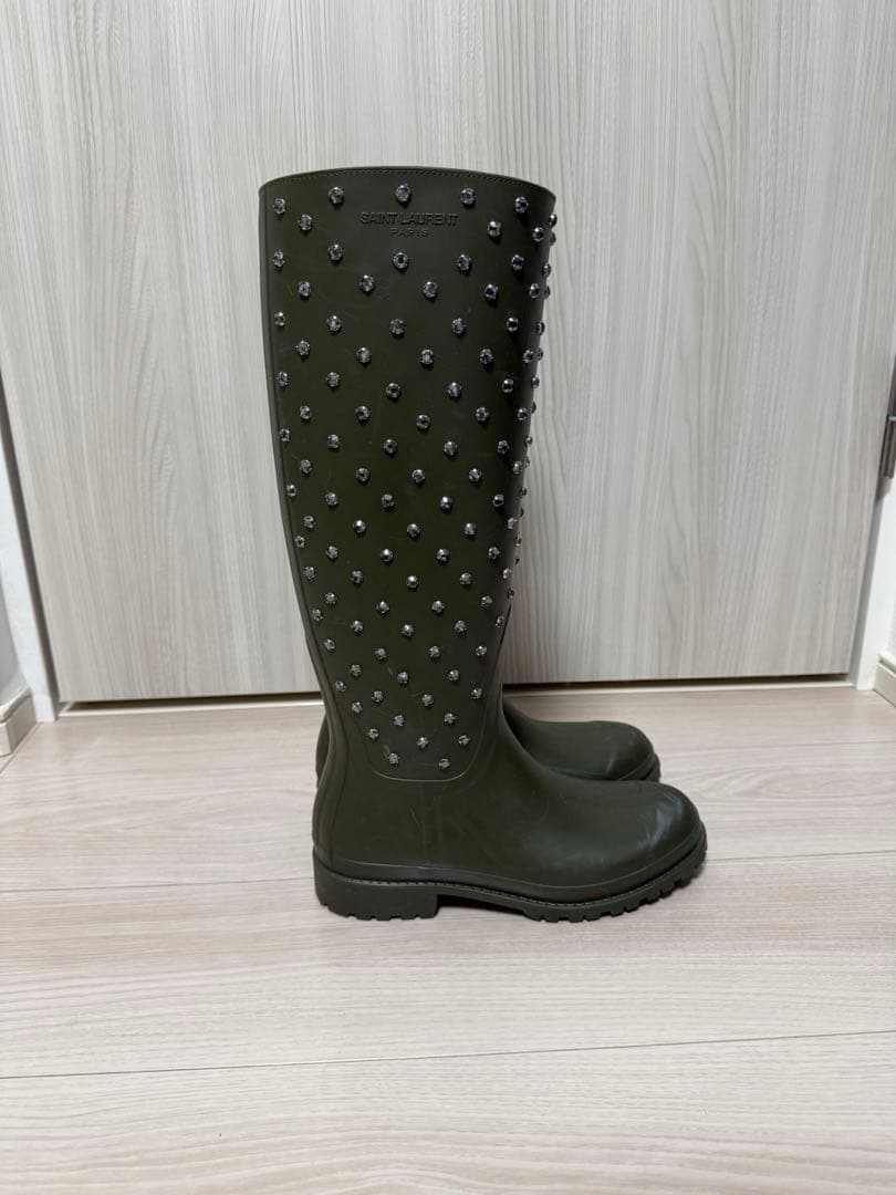 【Saint Laurent】長靴、レインブーツ