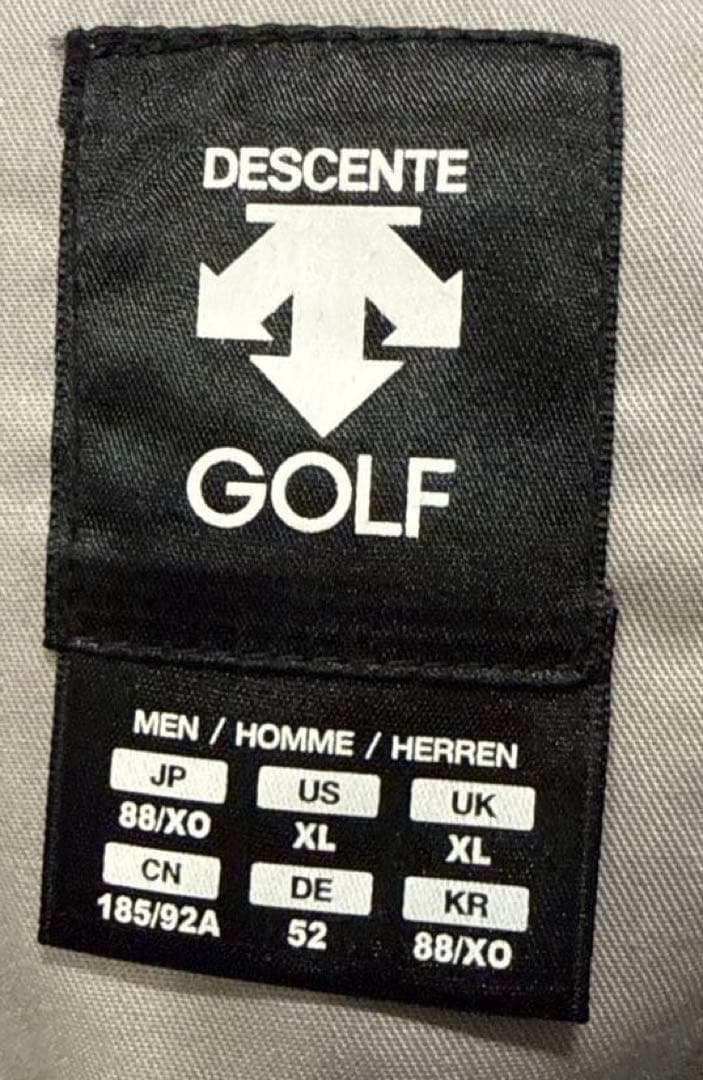 DESCENTEGOLF デサントゴルフ　メンズ　ストレッチ　ロングパンツ 3L