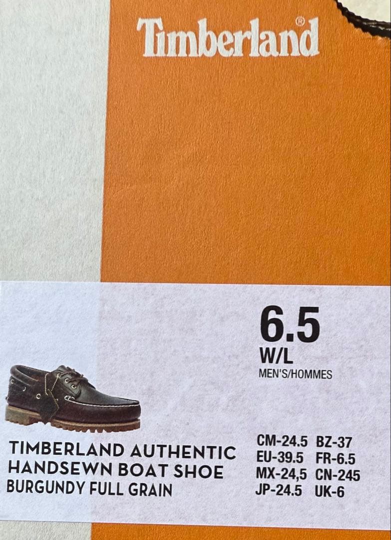 beams 別注 Timberland Authentic 3eye 6.5