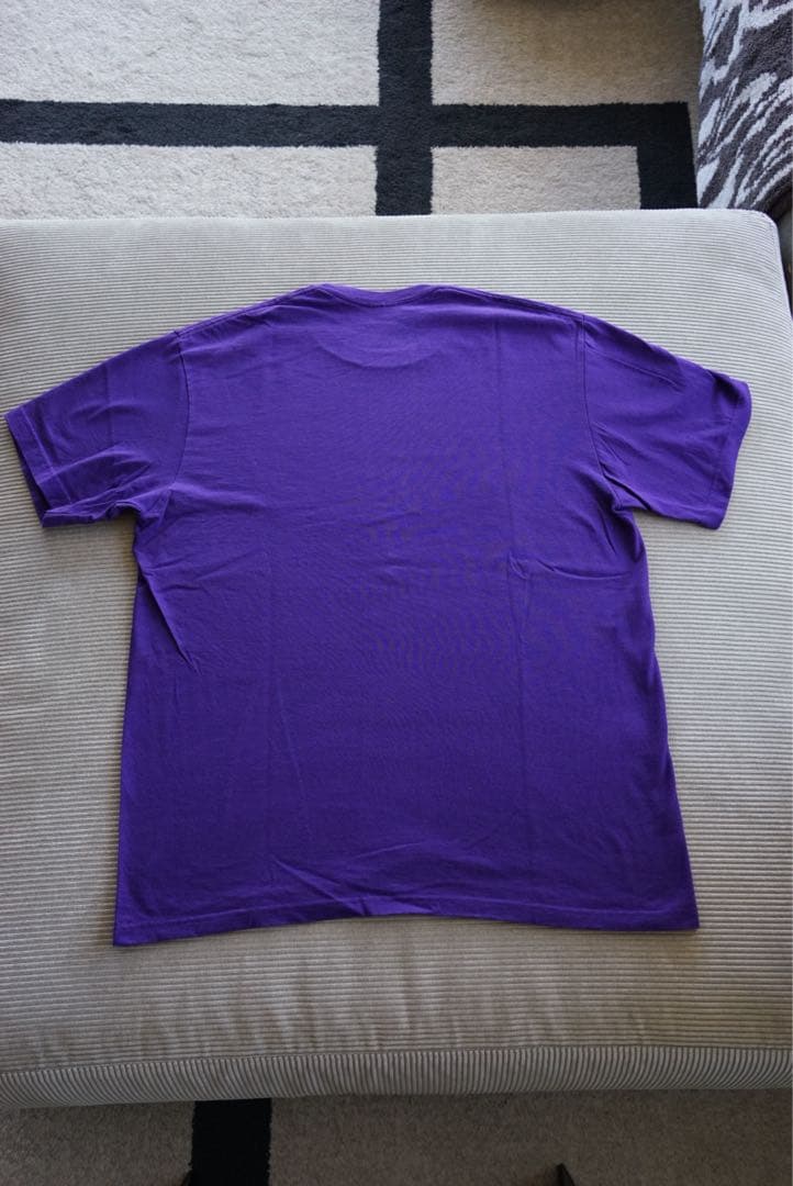 ほぼ新品Supreme Arabic Logo Purple Mアラビック