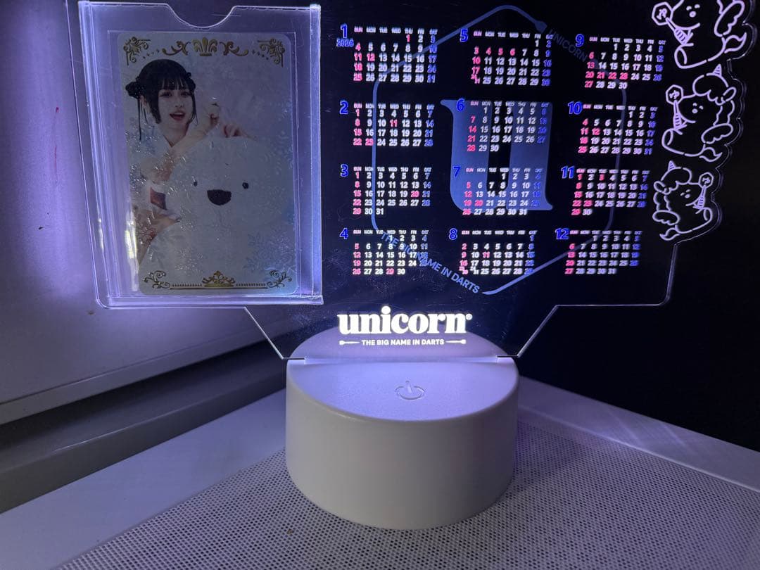 文山雪華選手ダーツライブカード➕クリアカレンダーセット付き！