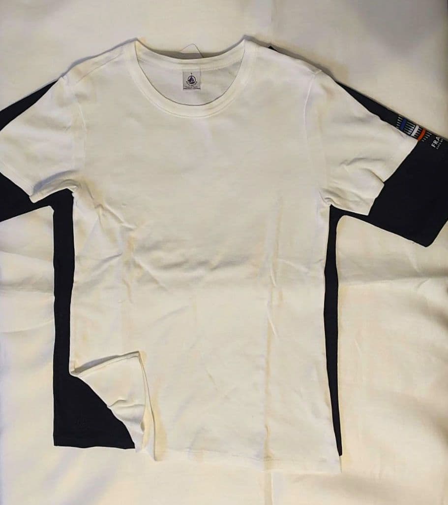 【新品未使用】万博 セントジェーム フランス館 T0 NAVY 半袖