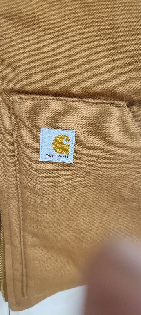 Carhartt カーハート　V01 ダックベスト　ブラウン