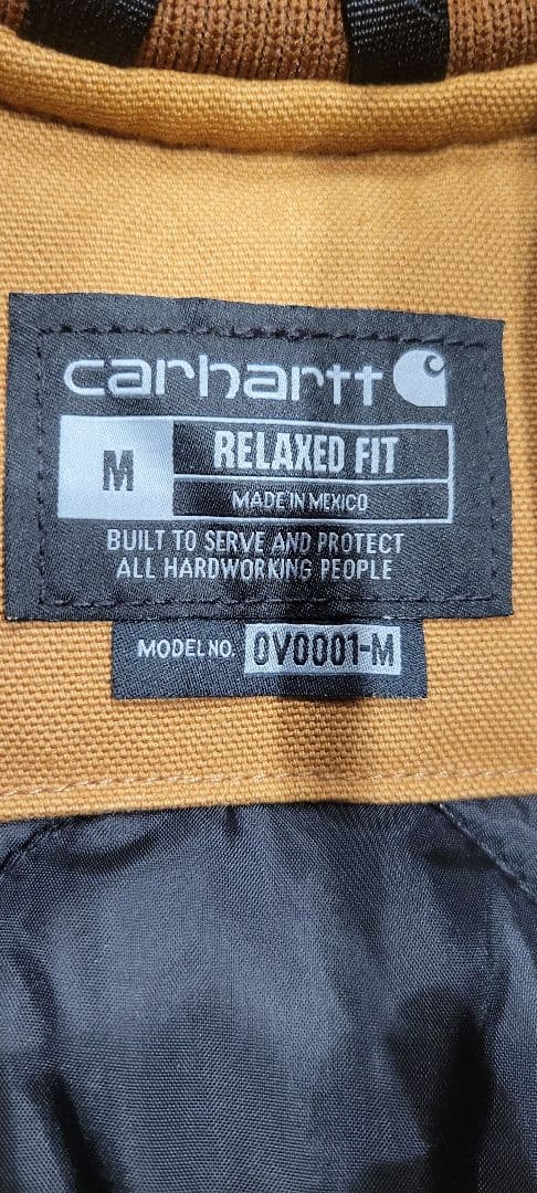 Carhartt カーハート　V01 ダックベスト　ブラウン