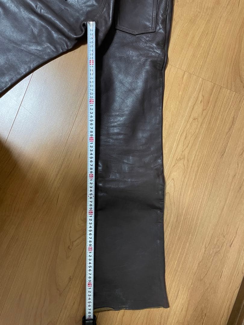 vanson レザーパンツ　29 茶色　中古品