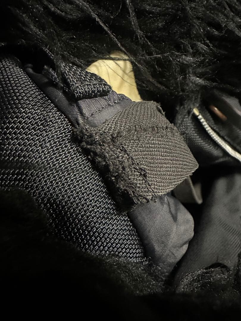 l*l様 00s\"helmut lang\"astro biker coat bl