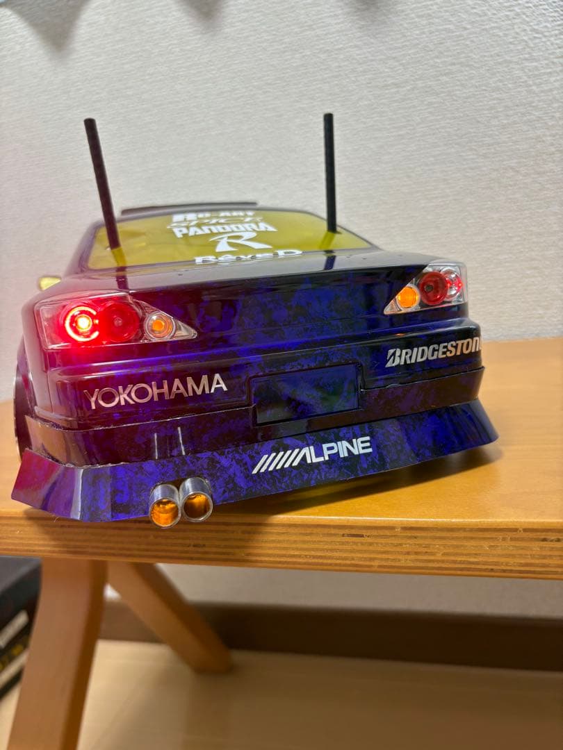 タミヤ 1/10 COPPERMIX S15シルビア ラップ塗装