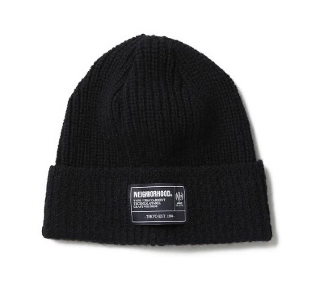 neighborhood ニットキャップ JP BEANIE ネイバーフッド　黒